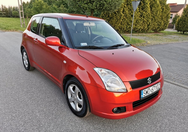 Suzuki Swift cena 14900 przebieg: 172000, rok produkcji 2008 z Rydułtowy małe 781